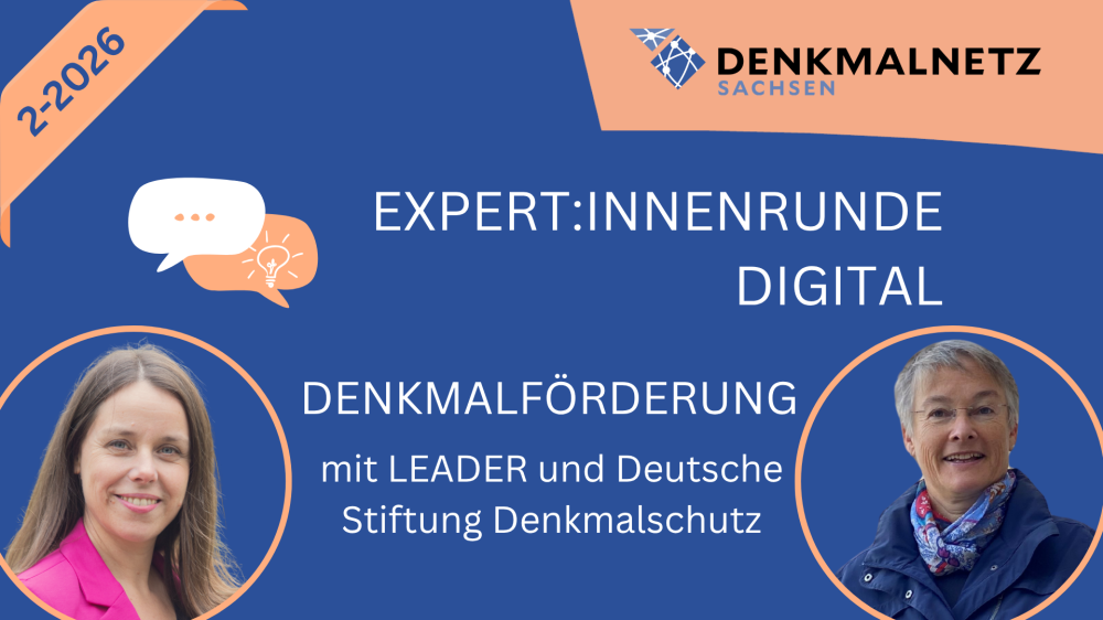 Link zum YouTube-Video: Experten:innenrunde Digital: Denkmalförderung mit LEADER und Deutsche Stiftung Denkmalschutz